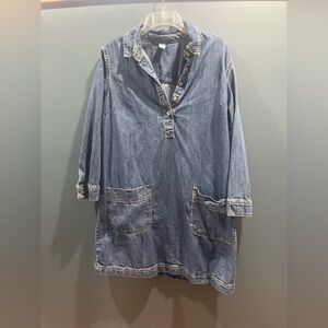 Old Navy Jean mini dress sz L